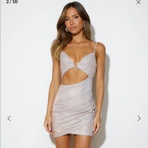 NWT Hello Molly Mini Sparkly Dress